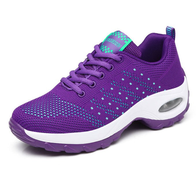 Air Fashion – Sneakers comode - Grigio/Rosa - 38