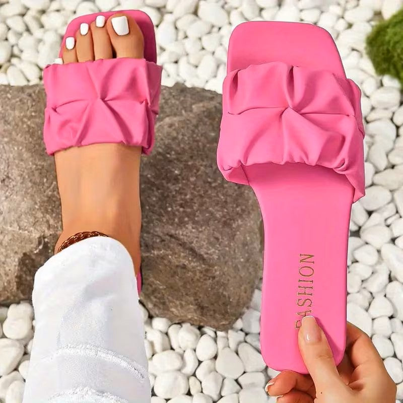 Puffy – Sandali comodi - Nero - 37