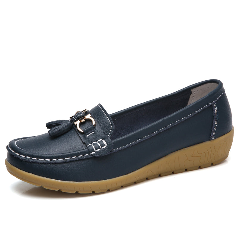 Mocassini comodi – Comfort Loafers - Beige - 35