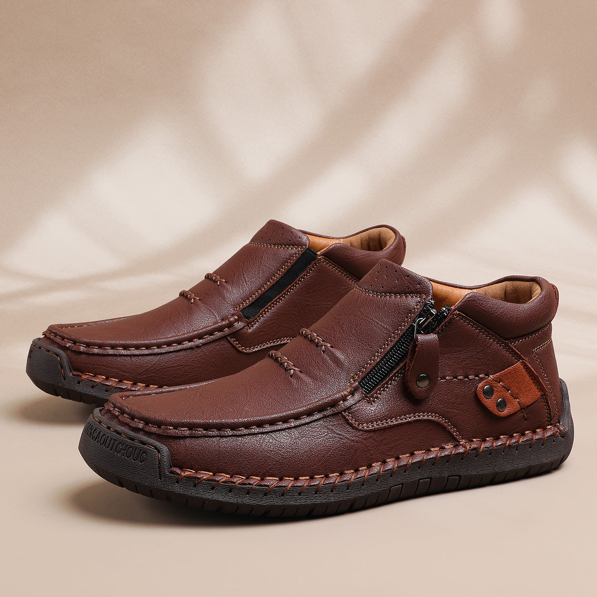 Magnus – Sneakers comode - Marrone - 41