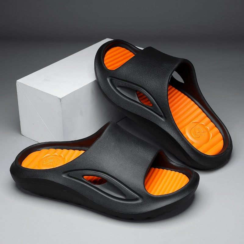 SlideFlex – Ciabatte comode - Nero - 40