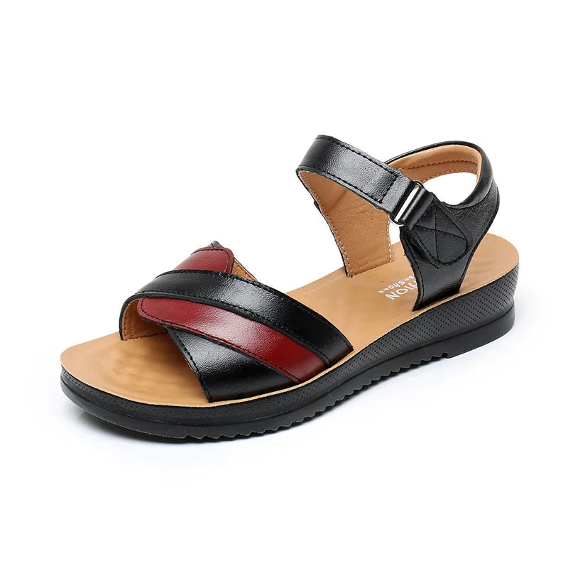 Vallencia – Sandali comodi - Nero - 35