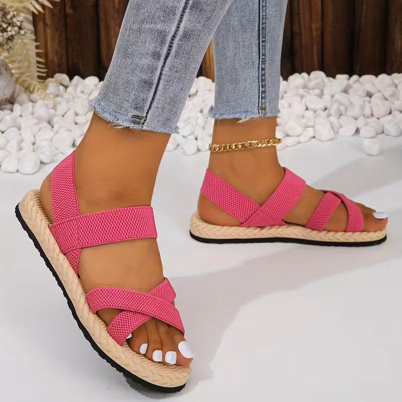 Jade – Sandali comodi - Beige - 35