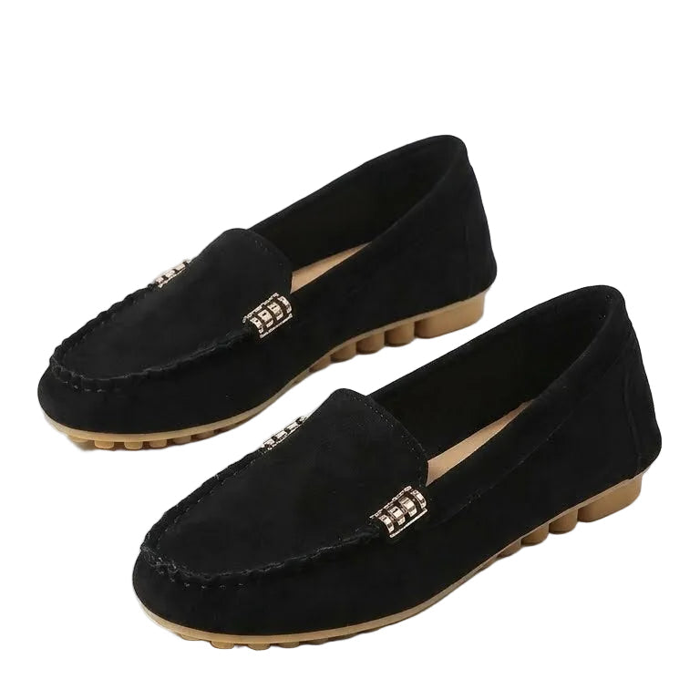 Greco – Scarpe comode - Nero - 35