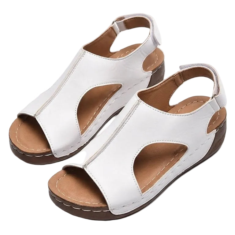 Ferrara – Sandali comodi - Beige - 36