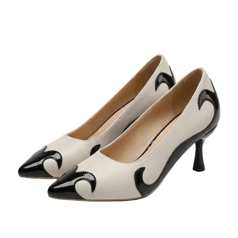 Flame – Scarpe con tacco comode - Rosso - 34