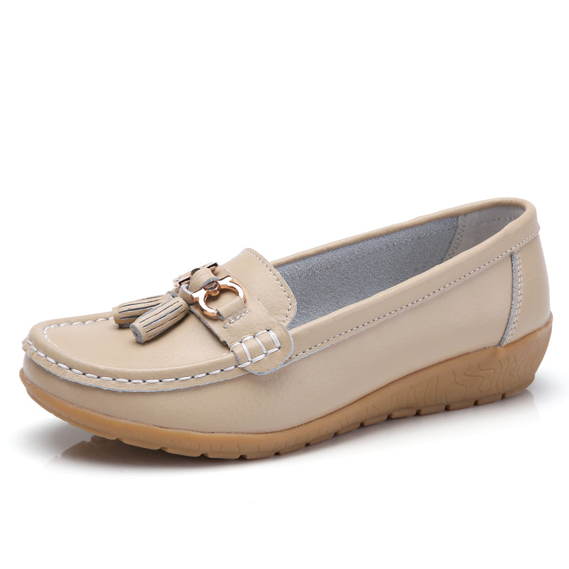 Mocassini comodi – Comfort Loafers - Bianco - 42