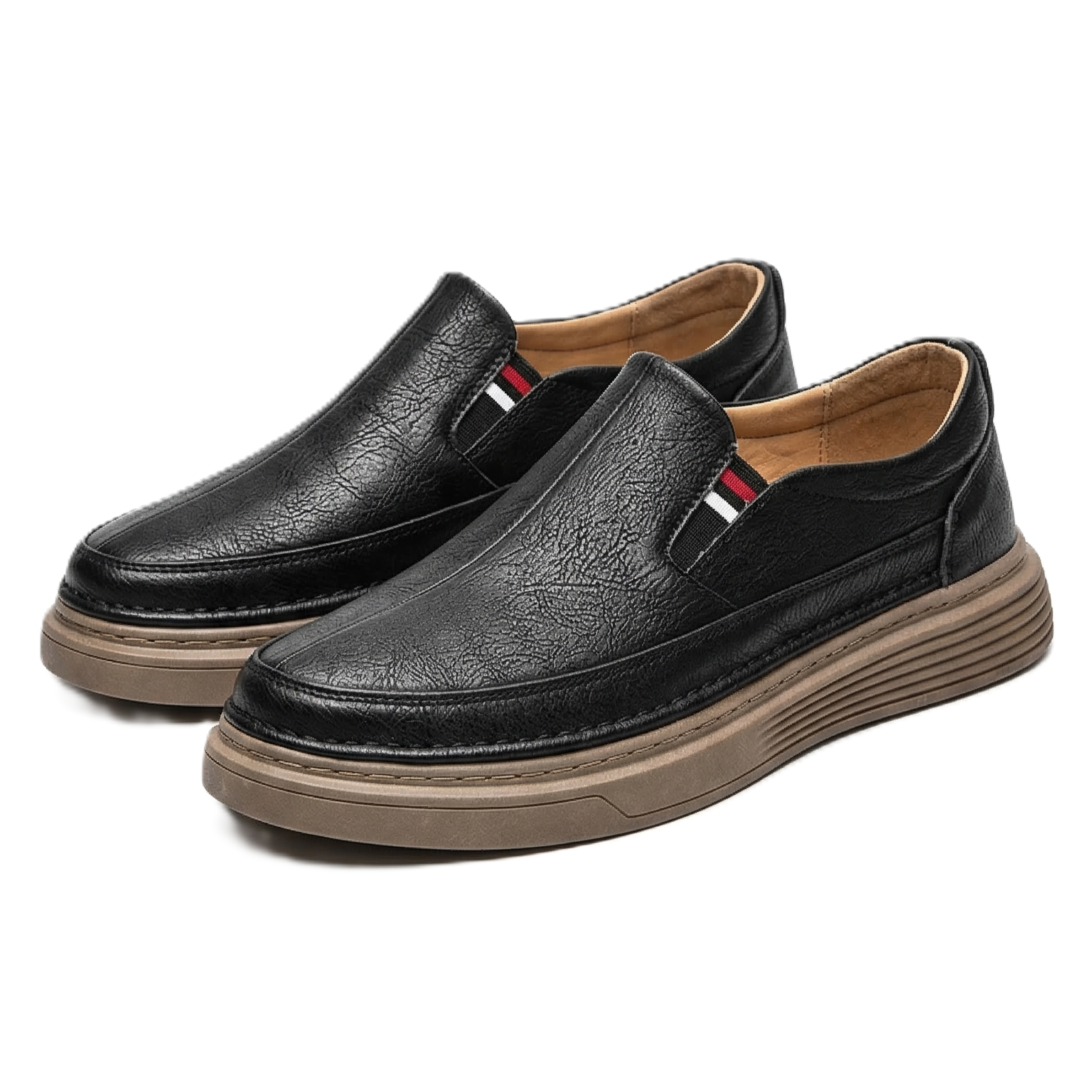 Oxford – Mocassini comodi - Nero - 36