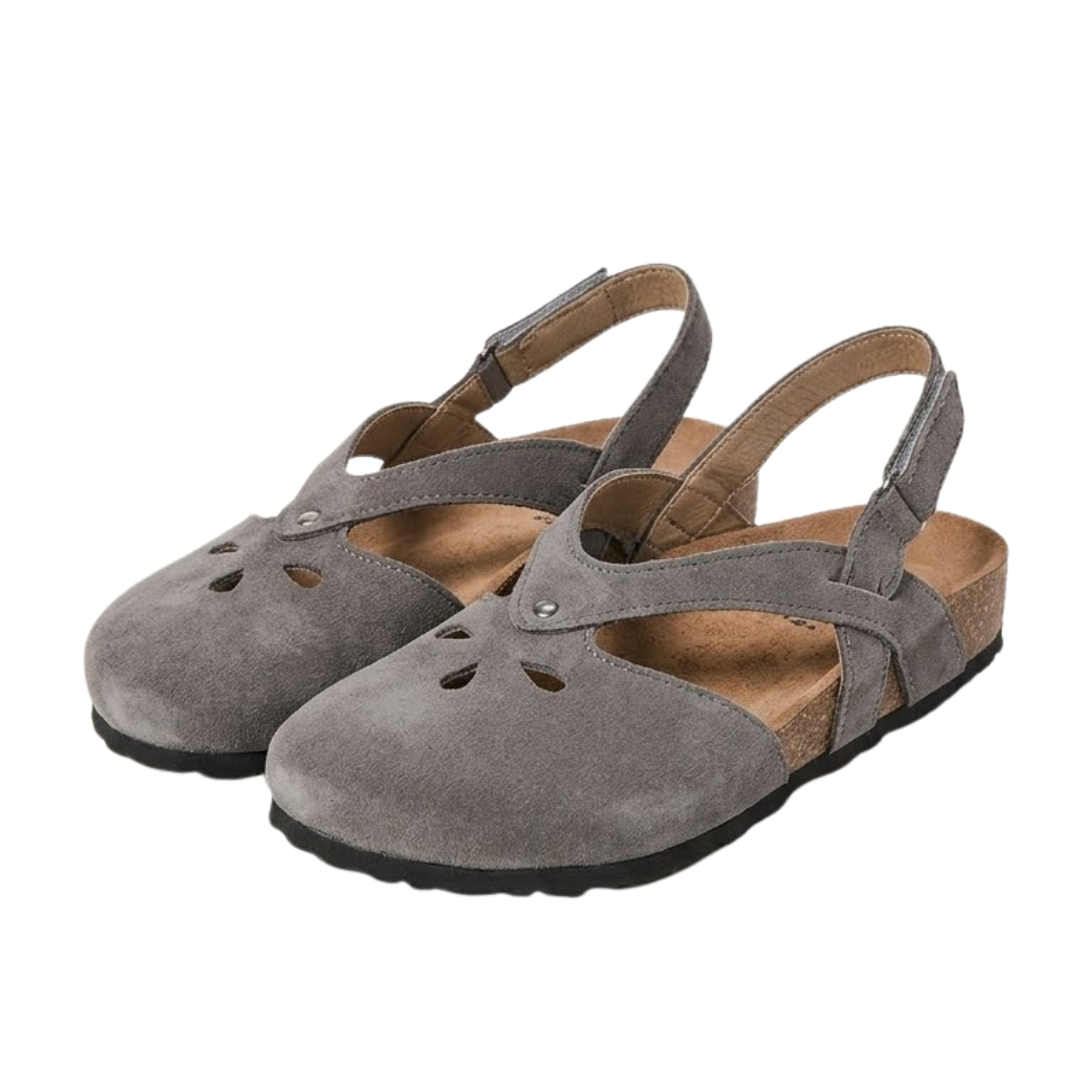 Iza – Sandali comodi - Grigio - 35