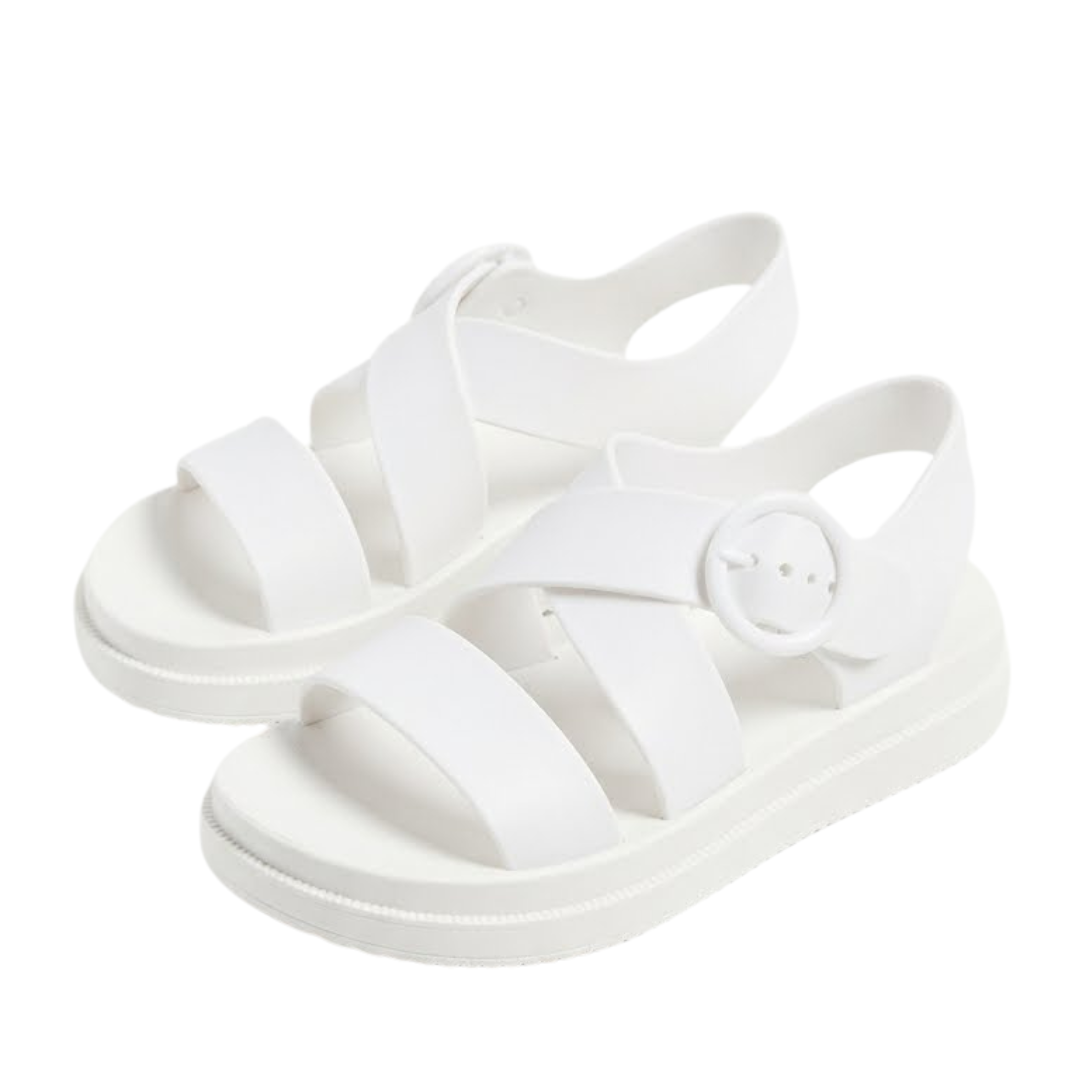 Lucy – Sandali comodi – Modello 2 - Bianco - 36