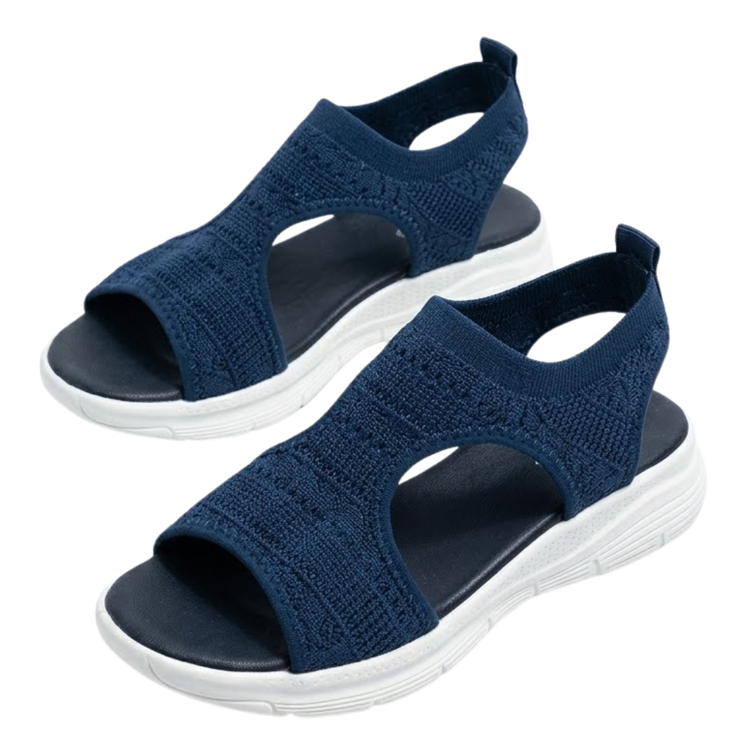 Lumin – Sandali comodi - Blu navy - 36