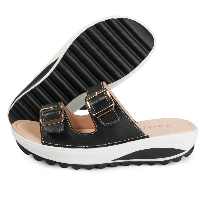 Clair – Sandali comodi - Bianco - 34