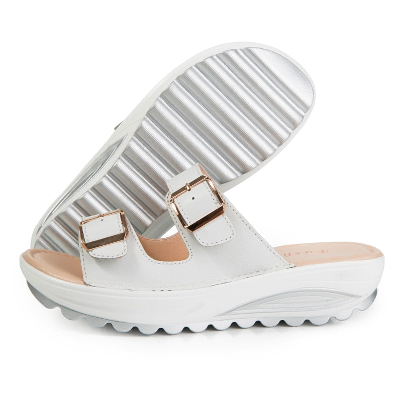 Clair – Sandali comodi - Bianco - 33