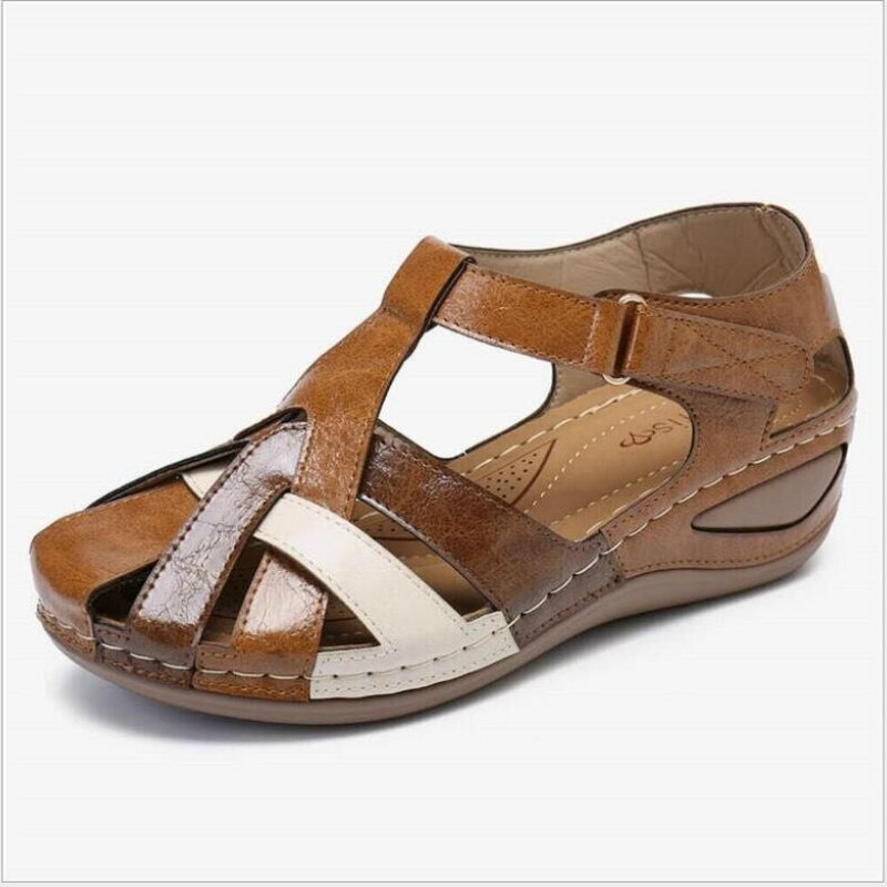 Arizona – Sandali comodi - Marrone - 34