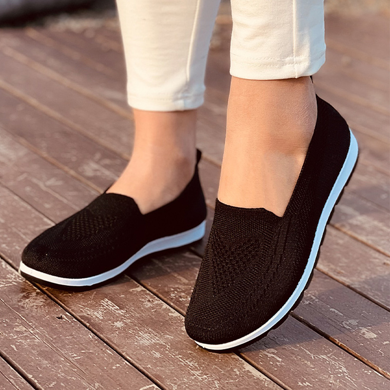 Slim – Mocassini comodi - Nero - 37