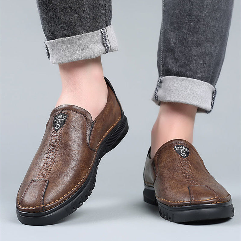 Gentleman – Mocassini comodi - Marrone - 42