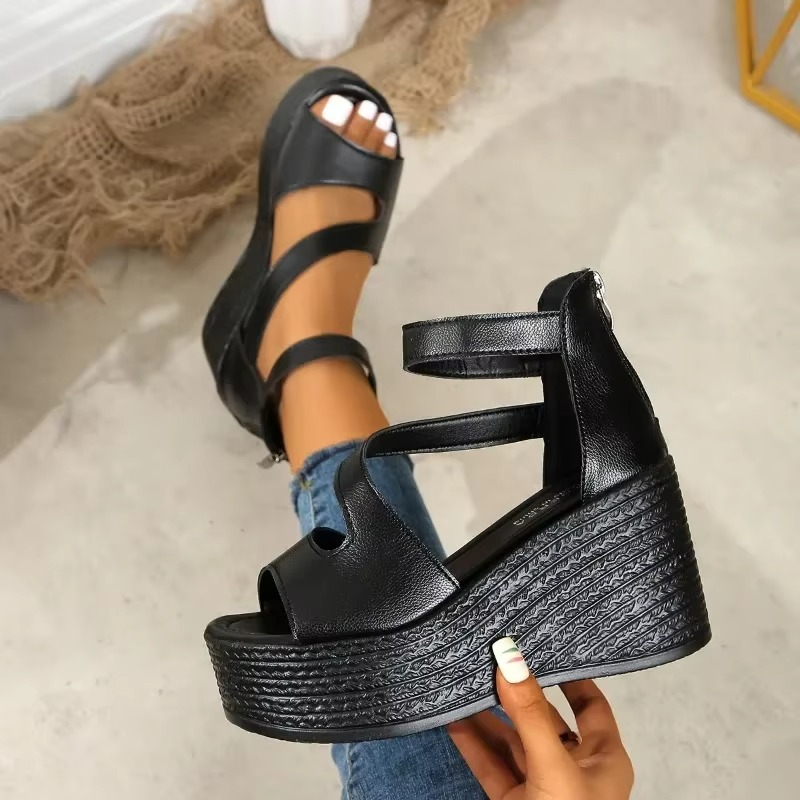 Amarilis – Sandali comodi - Nero - 40