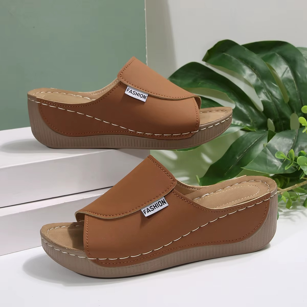 Serena – Sandali comodi - Nero - 38