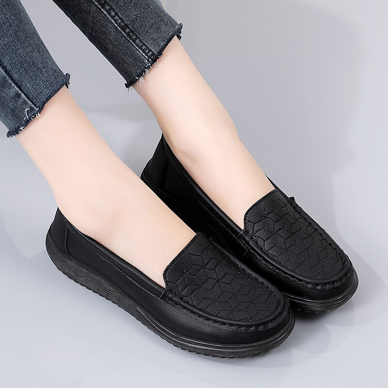 SerenityWalk – Mocassini comodi - Nero - 41