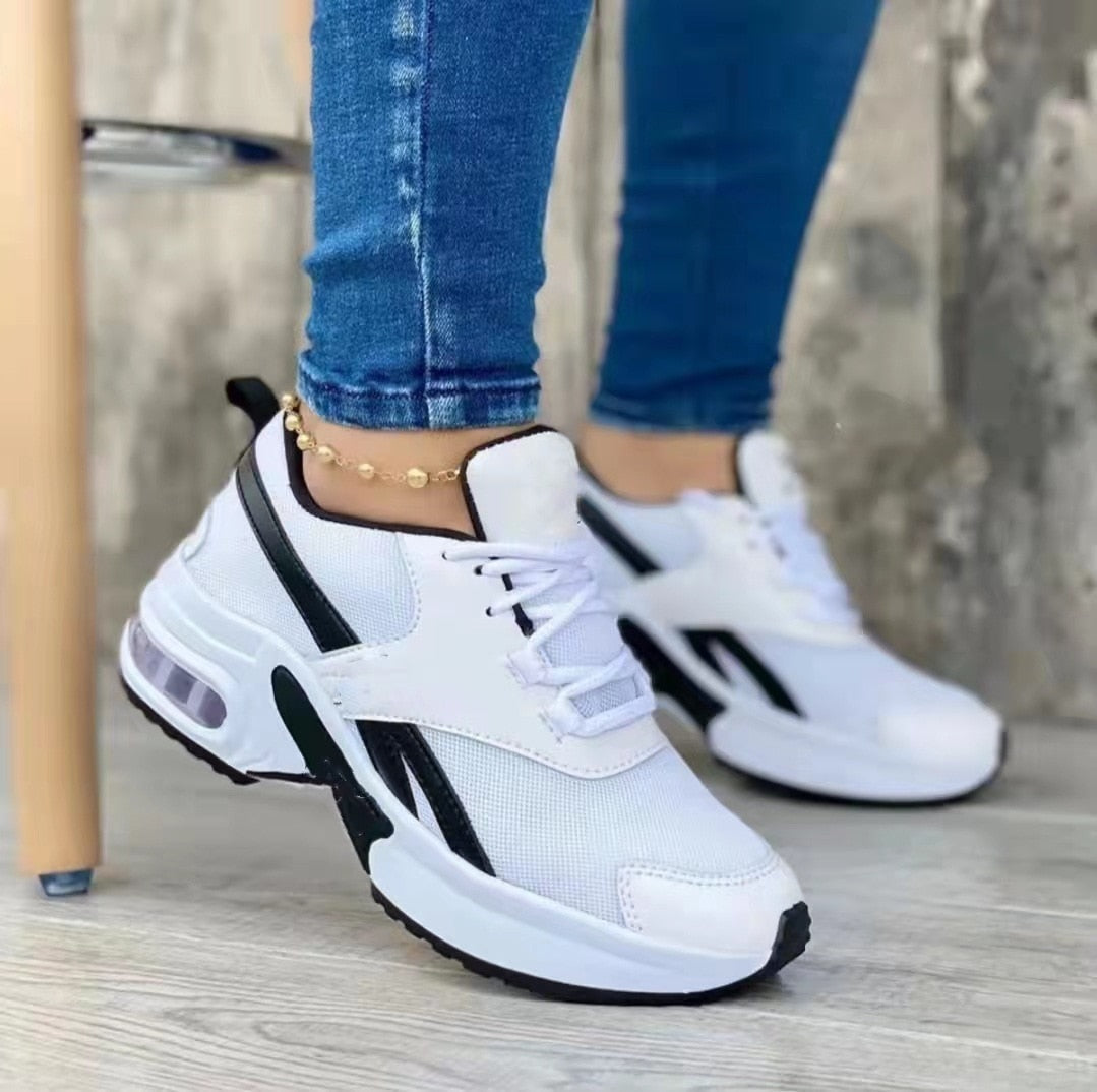 SprintMax – Sneakers comode - Bianco - 36