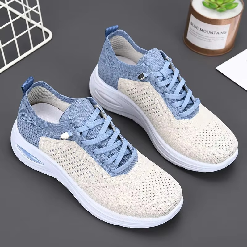 Velra – Sneakers comode - Blu - 36