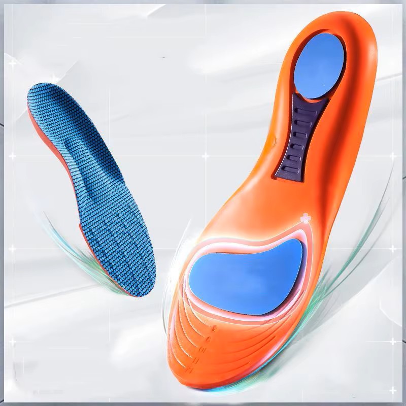 TechFeet – Solette comfort - Arancione (1 paio) - 43-44