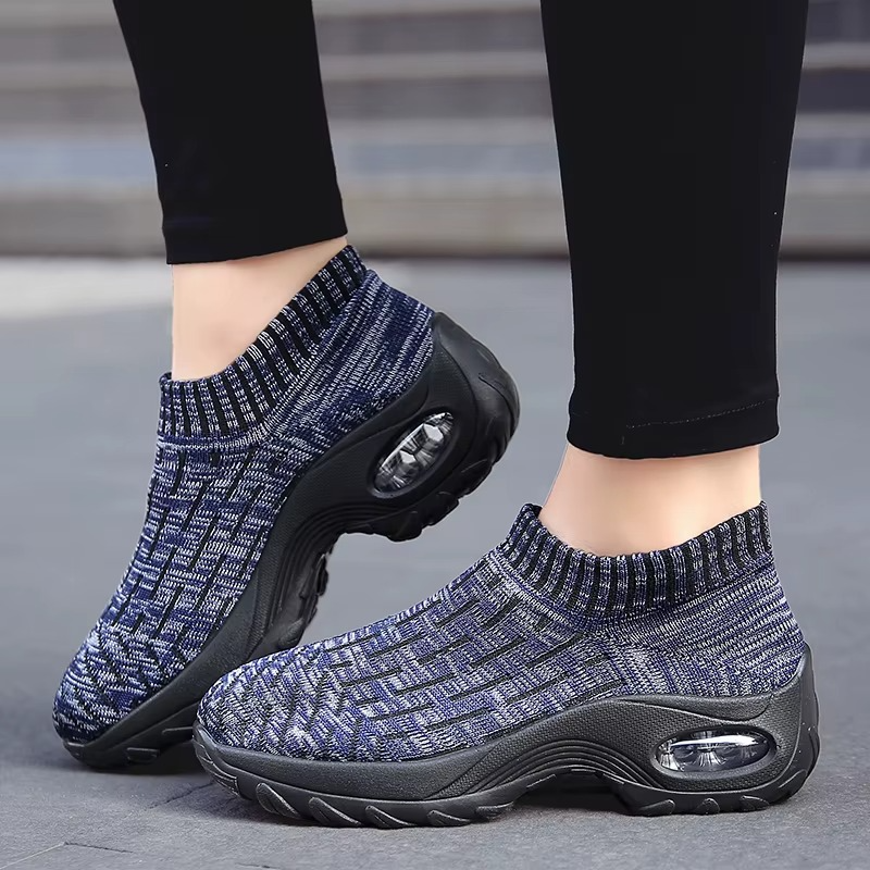 AirBoost – Sneakers comode - Grigio scuro - 38