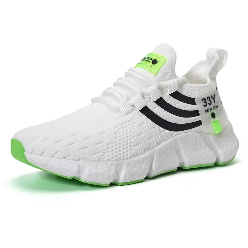 RunFit – Sneakers comode - Nero/Bianco - 43
