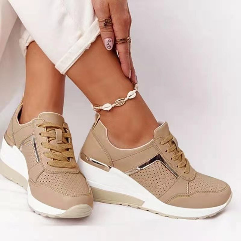 Elegance – Sneakers comode - Bianco - 40