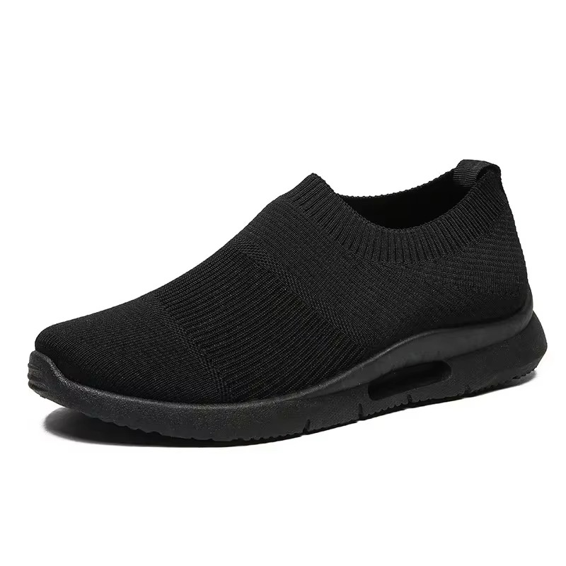 MoveFlex – Sneakers comode - Nero/Bianco - 44