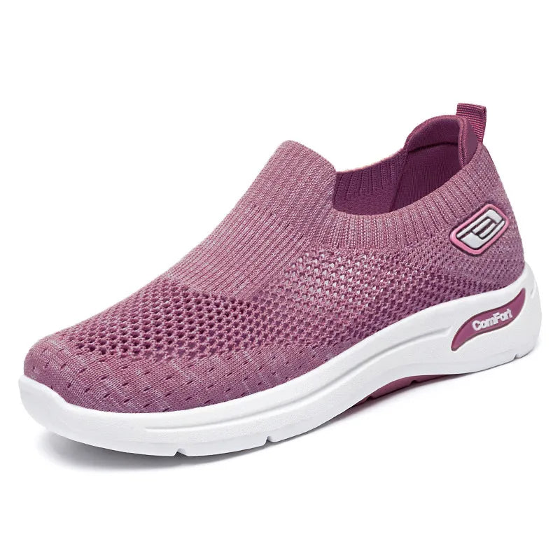 Serena – Sneakers comode - Rosa - 40