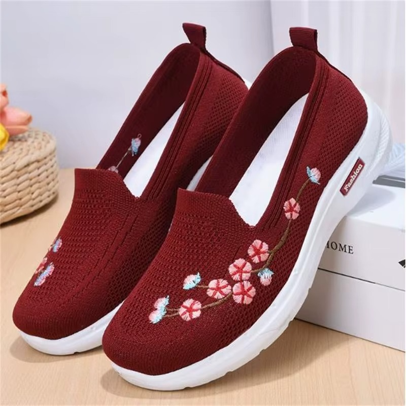 Flower – Sneakers comode - Grigio - 37