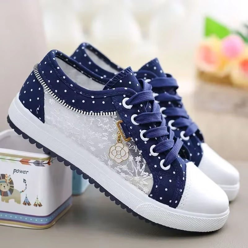 Floratta – Sneakers comode - Blu - 41
