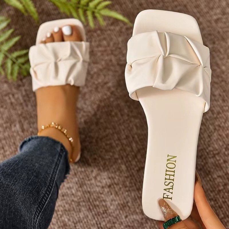 Puffy – Sandali comodi - Bianco - 41