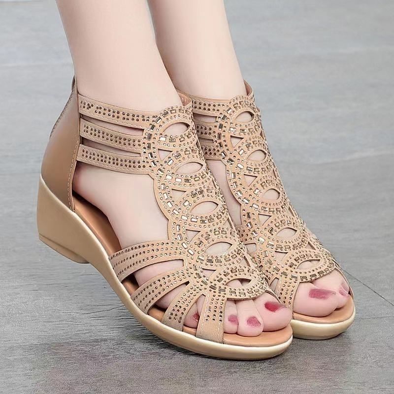 Rome – Sandali comodi - Beige - 35