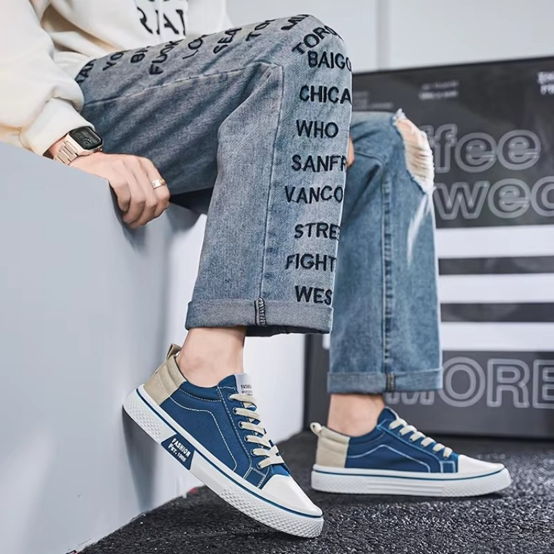 Old Fashion – Sneakers comode - Beige - 40