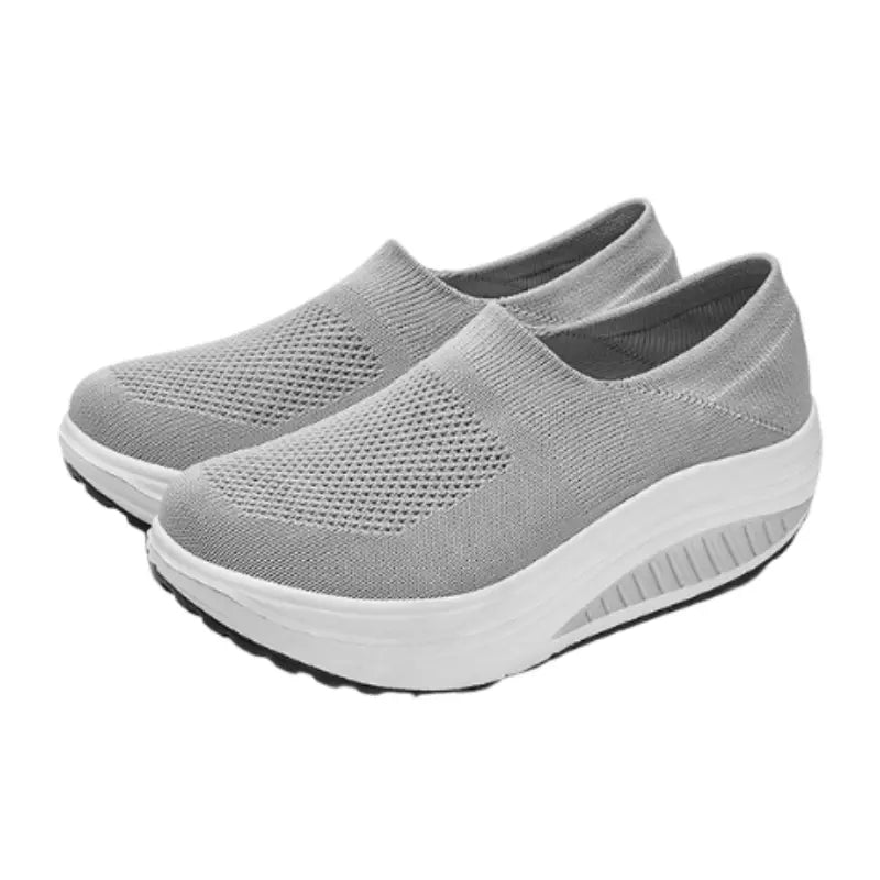 SoftFlex – Sneakers comode - Grigio - 35