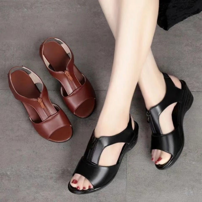Diva – Sandali comodi - Marrone - 36