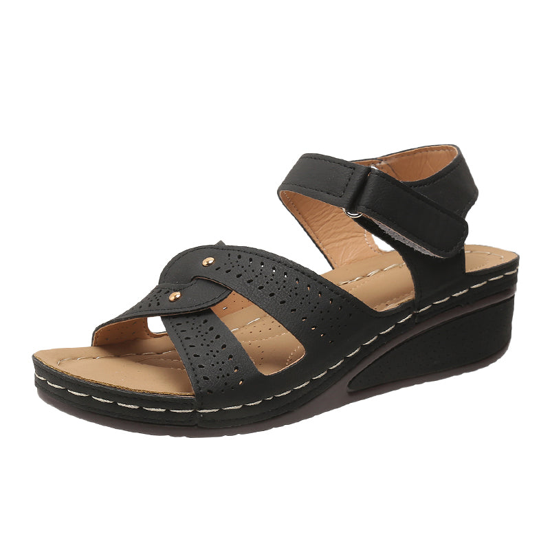 Ana – Sandali comodi - Nero - 35