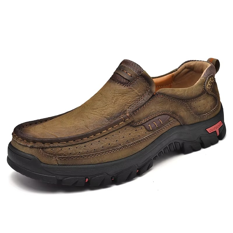 Horus – Scarpe comode - Marrone scuro - 45