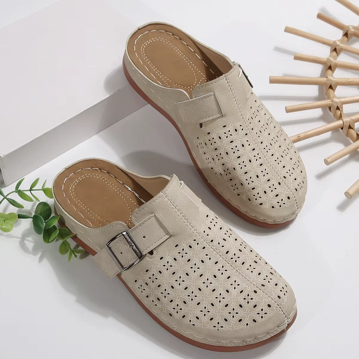 Antonette – Sandali comodi - Beige - 39