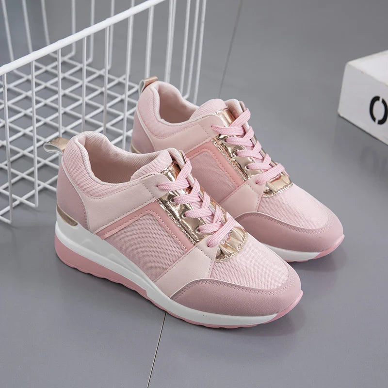 Elegance – Sneakers comode - Beige - 37
