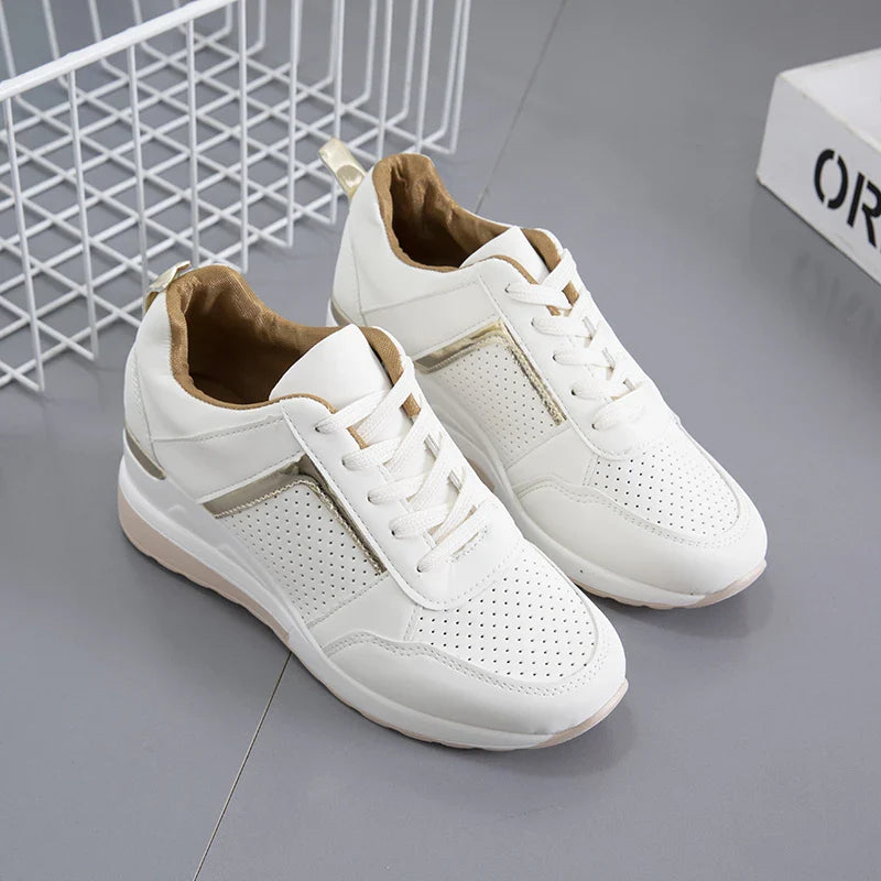 Elegance – Sneakers comode - Bianco - 43