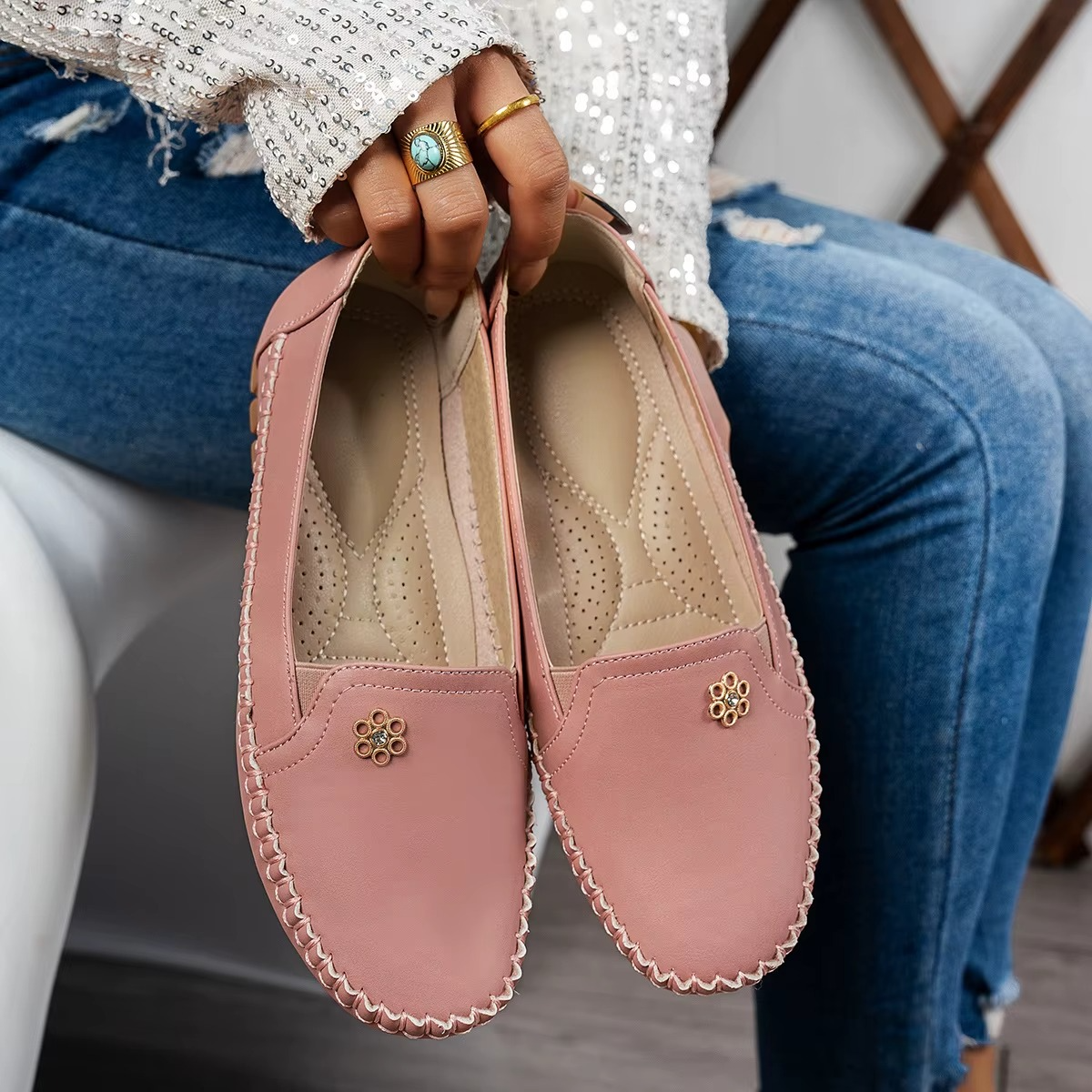 Lilly – Scarpe comode - Nero - 36