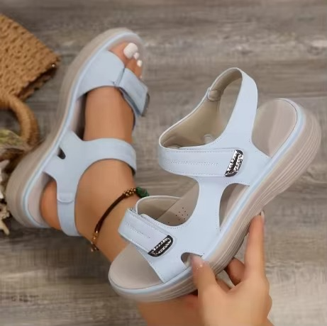 Solara – Sandali comodi - Beige - 39