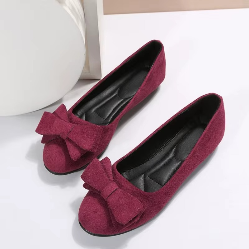Joanne – Sneakers comode - Bordeaux - 39