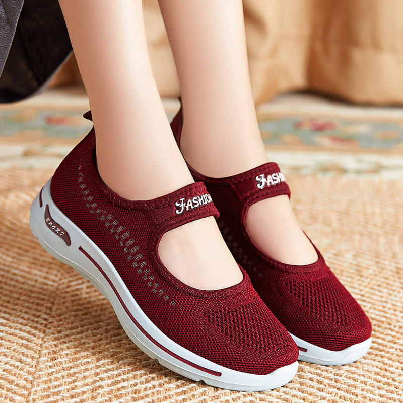 Flex Sole – Sneakers comode - Rosso - 35