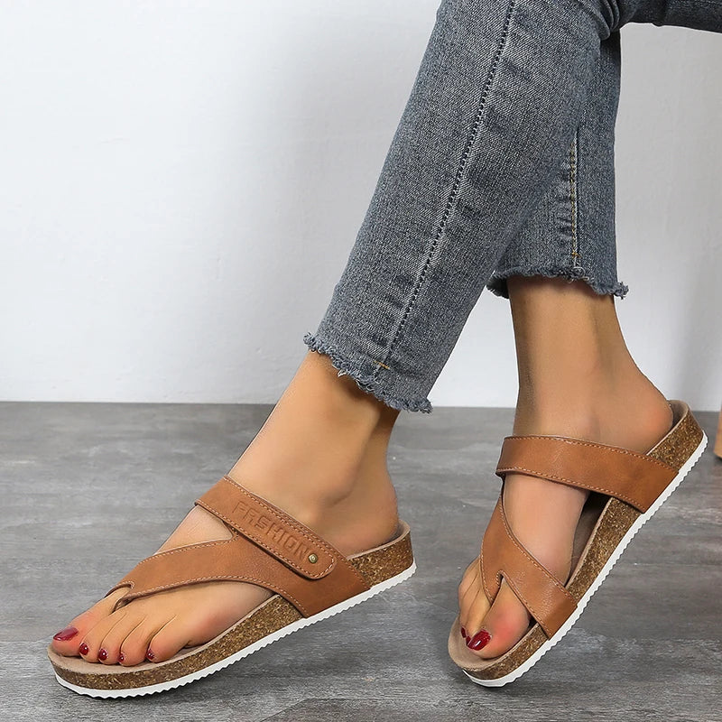 Slide – Ciabatte comode - Marrone - 36