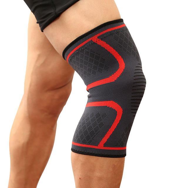 SportKing – Ginocchiera regolabile - Nero - 2XL