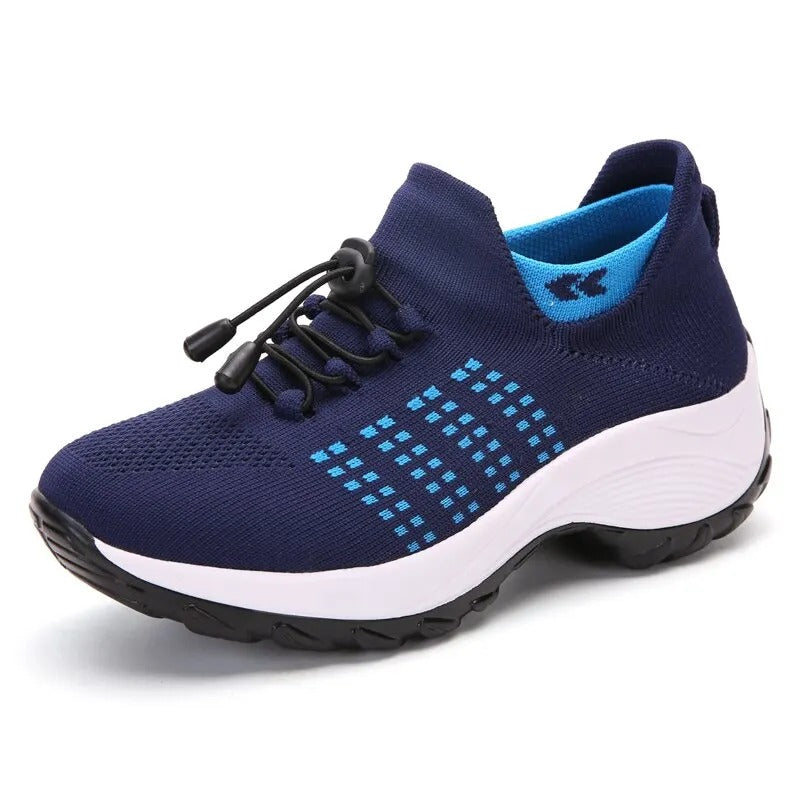 Run Comfort – Sneakers comode - Nero/Viola - 44